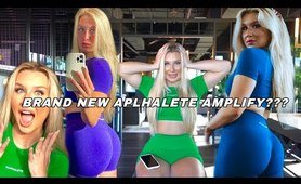 ALPHALETE AMPLIFY BRAND NEW SHORTER FIT? Try on haul for June 2023 amplify collection!