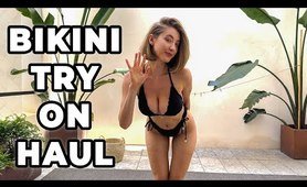 KatiaBang beach costume Try On Haul | New Bikinis Haul