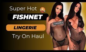 Super Hot Fishnet panties Try On Haul