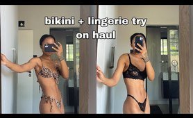 bikini and panties try on haul | South African YouTuber