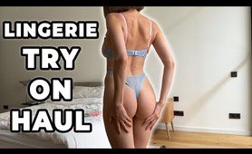 KatiaBang panties Try On Haul | See Through Lingeries Haul #3