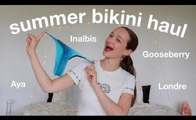 beach costume TRY-ON haul | Aya, Londre, Inalbis, Gooseberry