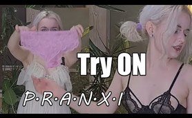 P_R_A_N_X_I TRY ON haul || Mariah katey two piece bathing suit try on haul YouTube video