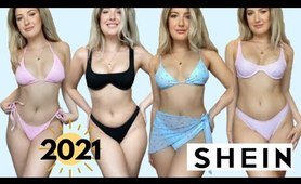 SHEIN bikini TRY ON HAUL- SUMMER 2021
