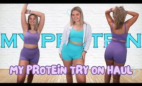 MY PROTEIN activewear wear TRY ON haul - Robyn Emily