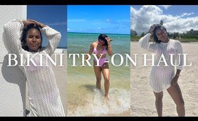 two piece bathing suit Try-On Haul 2023