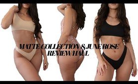 bikini TRY ON HAUL 2020 / Matte Collection + June Rose