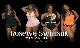 Rosewe Swimsuit Plus Size Try On Haul YouTube video #Plussize #Swimsuit #Curvy