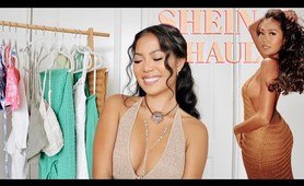 SHEIN TRY ON HAUL | summer & spring dresses, affordable bikinis (with discount code)