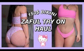 ZAFUL beach costume TRY ON HAUL + Try On Haul | Emma Donado