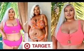 TARGET FOR CURVY GIRLS!? two piece bathing suit TRY-ON HAUL