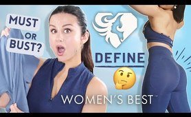WOMEN'S BEST OR WORST??... NEW WOMENS BEST DEFINE SCRUNCH sports TRY ON HAUL REVIEW! #womensbest