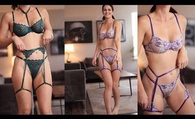 See Through lingerie Haul | Army Female, Steph's Transparent undies Try On