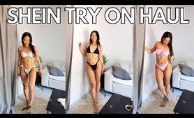 SHEIN two piece bathing suit Try On Haul