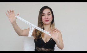 MESH BRIDAL lingerie TRY ON HAUL | ERIKA RAMOS