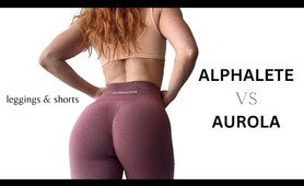 ALPHALETE VS AUROLA | sports & shorts | It's Miss Dani