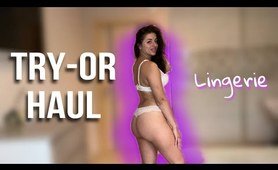 See Through panties Try on Haul