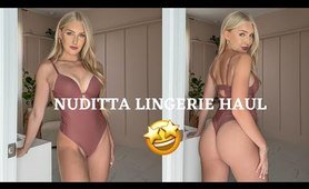 undies BODYSUIT TRY ON HAUL | NUDITTA