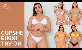 Cupshe | Bikinis Try On Haul with Mary Bellavita | beautiful bikini Trends