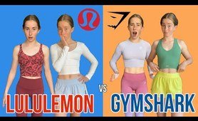 LULULEMON VS GYMSHARK | which has better sportswear? PolinaTumbles