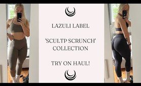 LAZULI LABEL TRY ON HAUL - SCULPT SCRUNCH COLLECTION