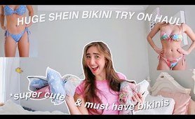 big SHEIN two piece bathing suit TRY ON HAUL 2022*the cutest bathing suits*