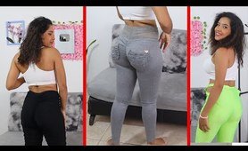 yoga pants try on haul by Lette Vg