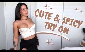 ✨ spicy & lovely date outfits try on haul ✨