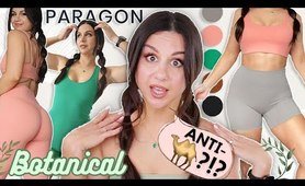 I'VE BEEN SLEEPING ON THIS gym BRAND... NEW PARAGON BOTANICAL TRY ON HAUL REVIEW! #leggings