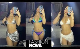 #fashionova two piece bathing suit try on haul