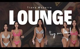 LOUNGE undies TRY ON HAUL | TIANA MUSARRA