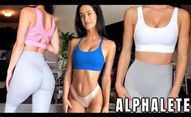 ALPHALETE TRY ON | My Favorite sports EVER