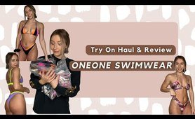 ONEONE bathing costume | two piece bathing suit TRY ON HAUL & try on