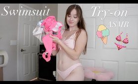 ASMR two piece try-on