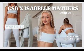 CSB X ISABELLE MATHERS activewear LAUNCH TRY ON HAUL & Try On Haul | is it worth it? Cropshopboutique