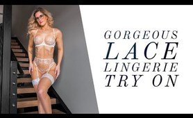 pretty Honey Birdette Lace lingerie Try On