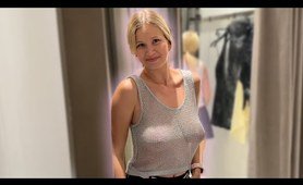 See-through Try On Haul: Revealing see-through panties and clothes |"At the mall