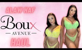 ALAW HAF | BOUX AVENUE HOT lingerie TRY ON HAUL