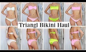 beach costume TRY ON HAUL !! Triangl sunning Haul / sunning Haul 2020!