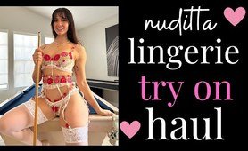 Nuditta lingerie Try On Haul!  2023