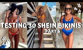 gigantic SHEIN beach costume TRY ON HAUL // I bought 30 swimsuits under $15