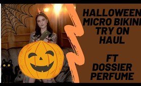 Halloween Themed Micro bikini Try On Haul Ft. Dossier