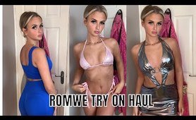 humongous ROMWE SUMMER TRY ON HAUL | including discount code