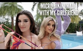 MICRO two piece bathing suit HAUL WITH MY GIRLFRIEND!