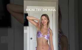 bikini TRY ON HAUL *full  video shoot coming saturday* #bikini #summerfashion #summertrends #bikinitryon