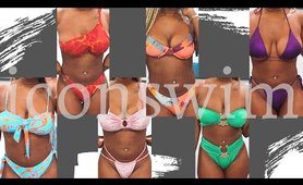 ICON SWIM | two piece bathing suit Try On Haul Summer 2022 | Travel Nurse Amber Victoria
