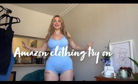 Amazon exercising Clothing Try On ! Is it squat proof?
