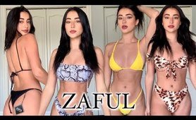 ZAFUL two piece TRY ON HAUL! INCREIBLES! | Samantha Sanchez