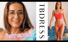 TBDRESS retro and high waist style two piece bathing suit try-on haul. Any good? | Viki Keepu