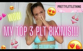 MY TOP 3 PLT BIKINIS!!! *Bikini try on* OMG I am obsessed with these colours